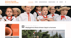 Desktop Screenshot of kultura.bestwina.pl